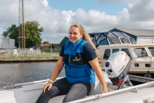 Meet our harbour master Johanna Folmer!